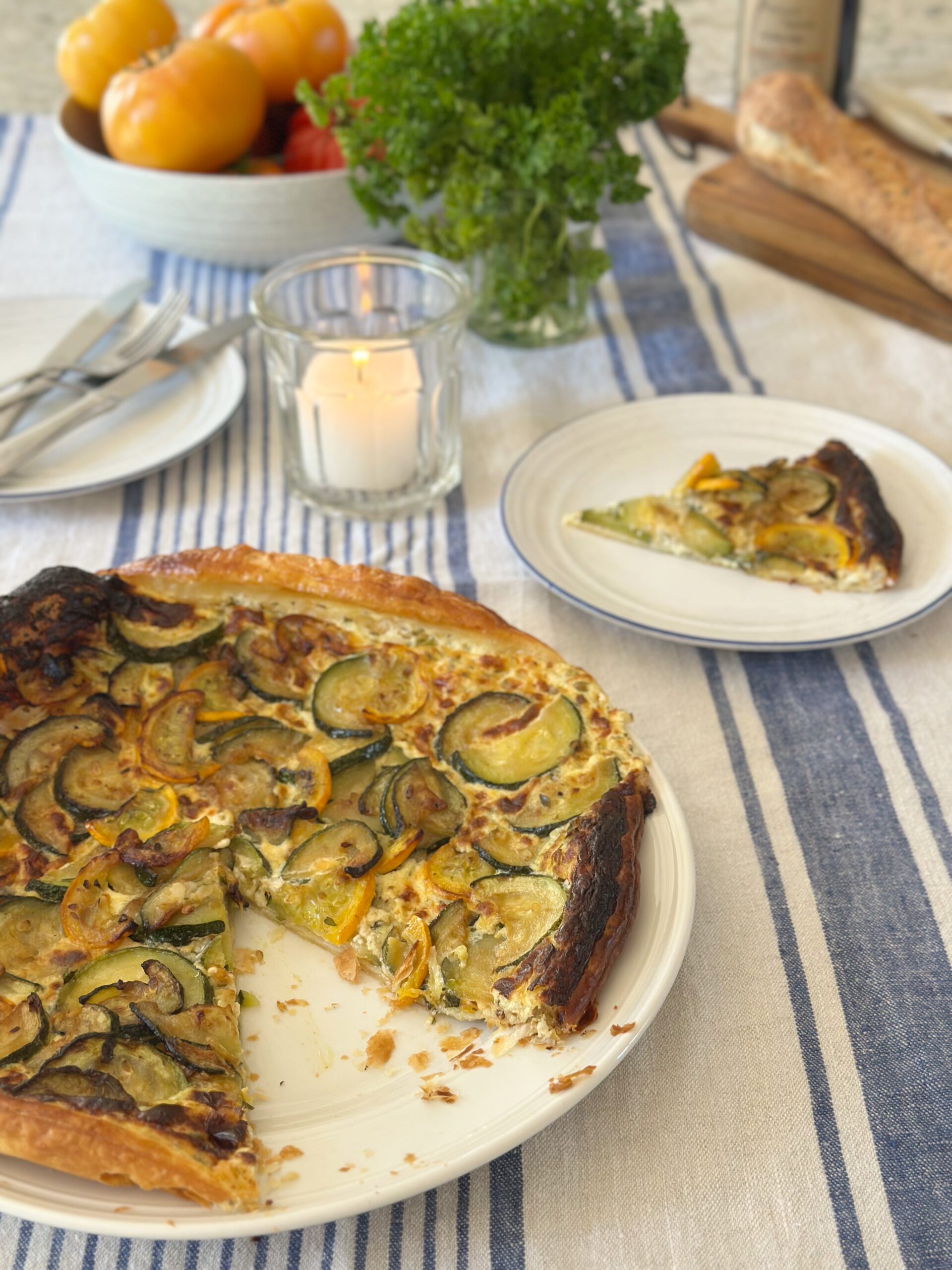 Courgette Tart